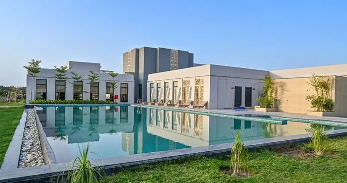 AIPL DreamCity NXT pool area